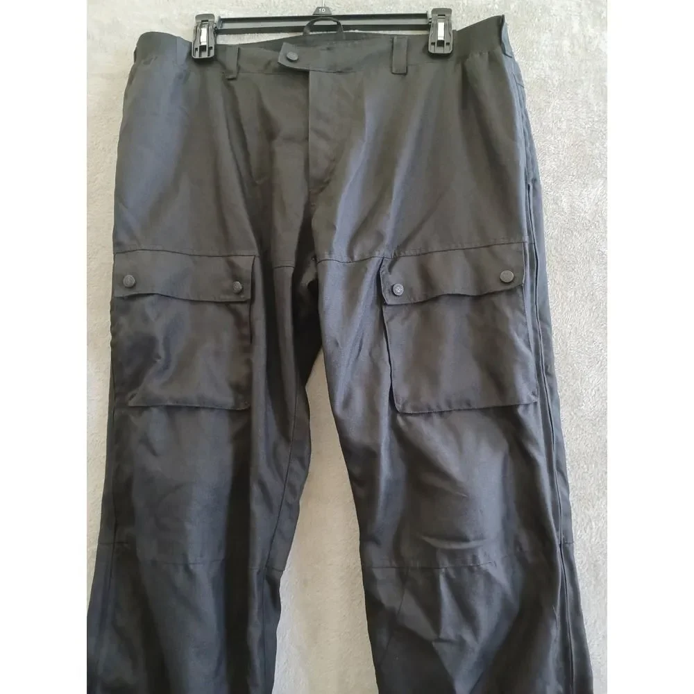 FIELD SHEER Sz 2XL‎ Mens Black Cargo Riding Pants Motorcycle Gear CE Protection